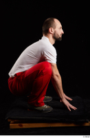  Orest  1 dressed grey shoes jogging suit kneeling red panties white t shirt whole body 0007.jpg